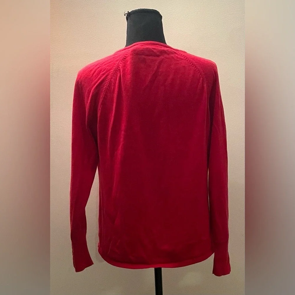 Architect- Women's Vibrant Red‎ Button-Down Shirt Size PM